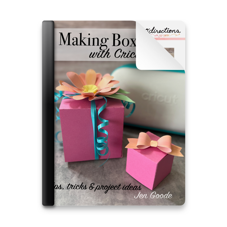 eBook & SVG Bundle: Making Boxes with Cricut Joy