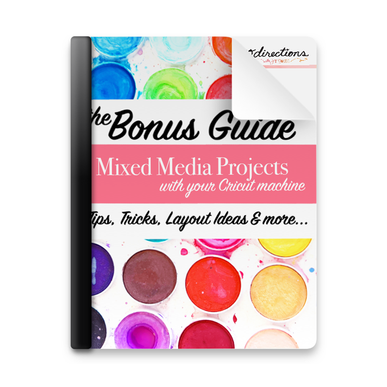 eBook & SVG Bundle : Cricut and Mixed Media Projects