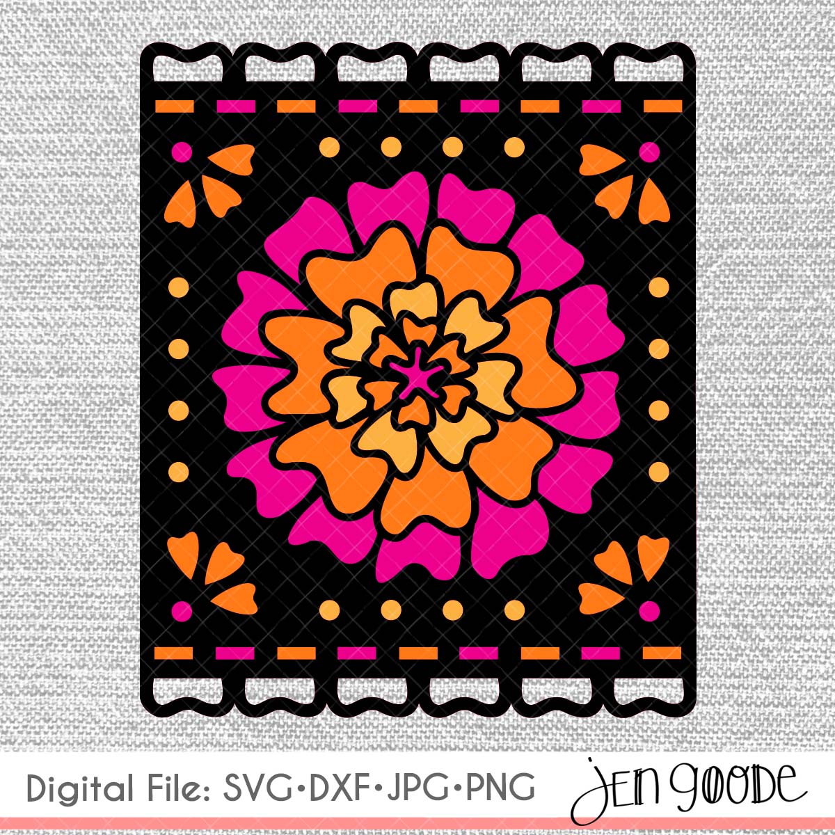 Marigold Decorative Banner