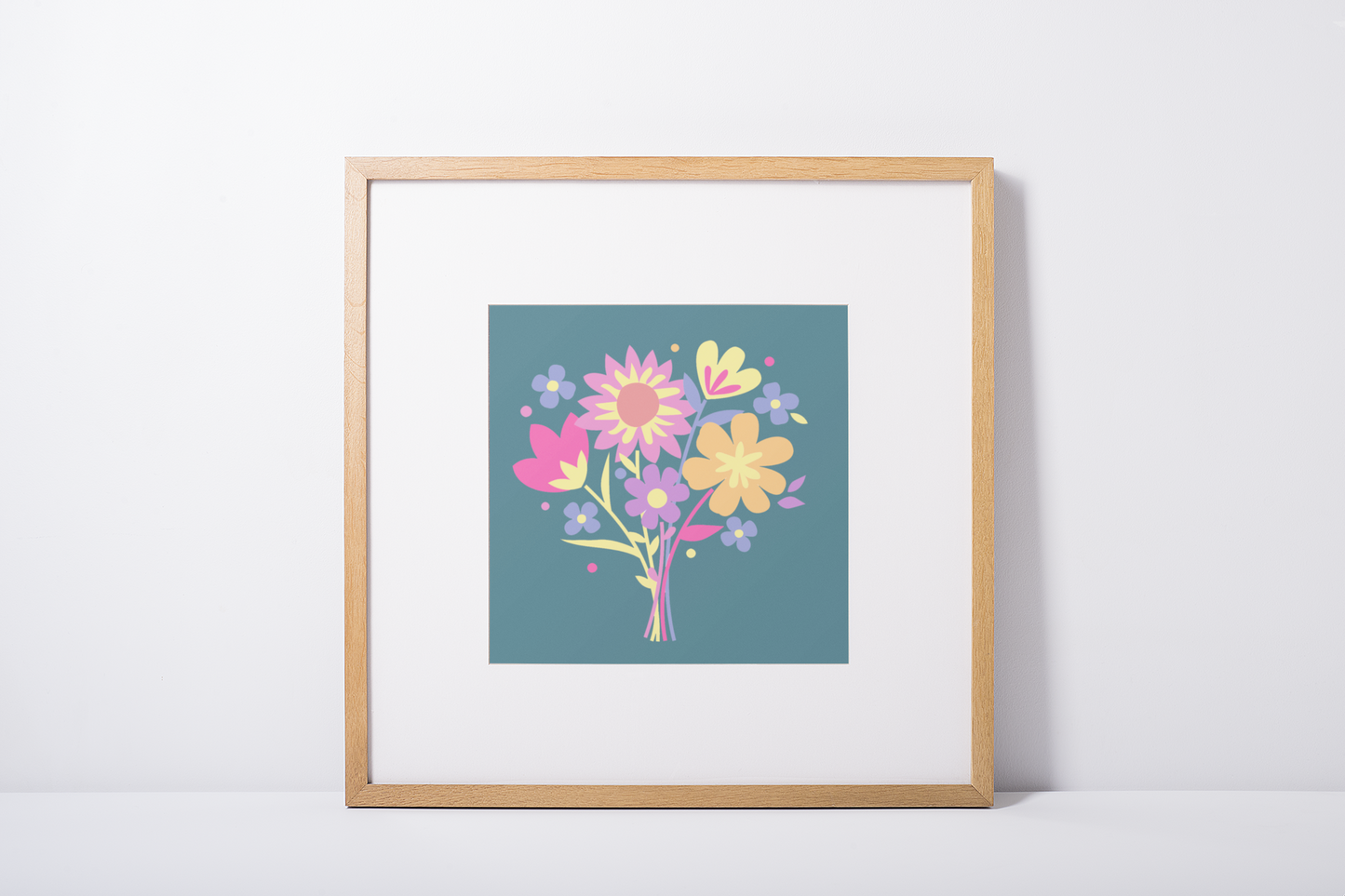 Flower Bouquet - single layer design