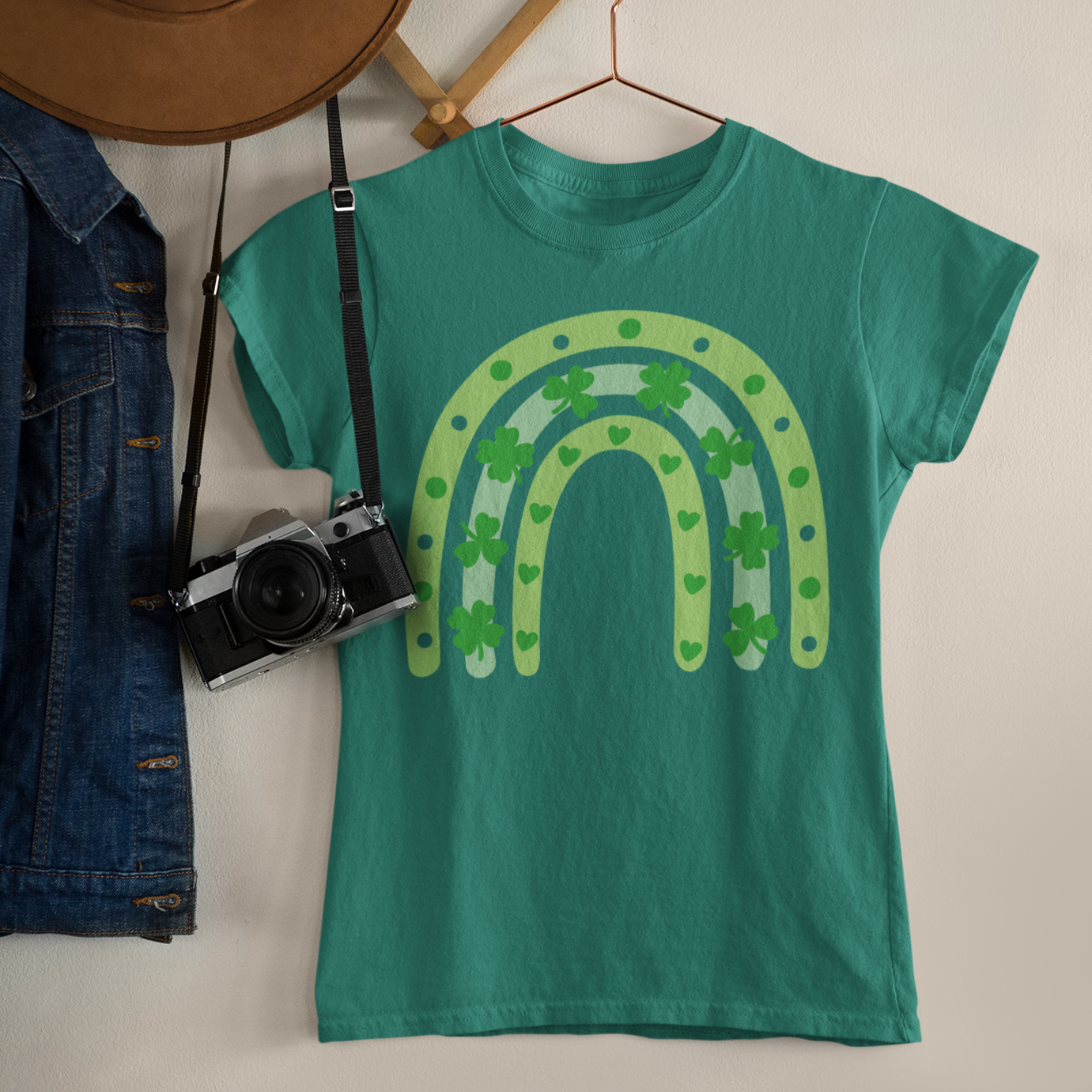 St. Patrick's Day Rainbow SVG