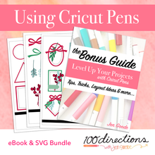 Load image into Gallery viewer, eBook &amp; SVG Bundle: Using Cricut Pens eBook Bundle
