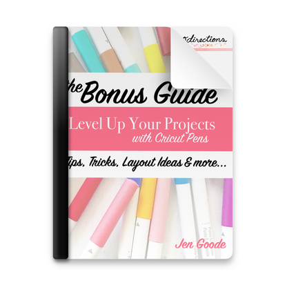 eBook & SVG Bundle: Using Cricut Pens eBook Bundle