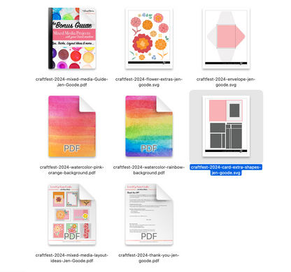 eBook & SVG Bundle : Cricut and Mixed Media Projects
