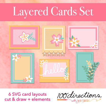 eBook & SVG Bundle: Making Layered Cards