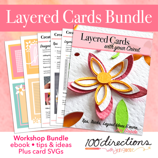 eBook & SVG Bundle: Making Layered Cards