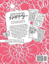 Load image into Gallery viewer, Color Your Own Happy: Designs to Color, Cut and Craft
