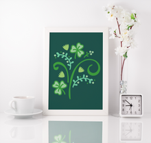 Load image into Gallery viewer, Pretty Shamrock Bouquet  SVG, JPG &amp; PNG
