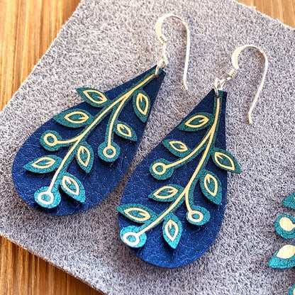 3 Vine Earring Designs Bundle