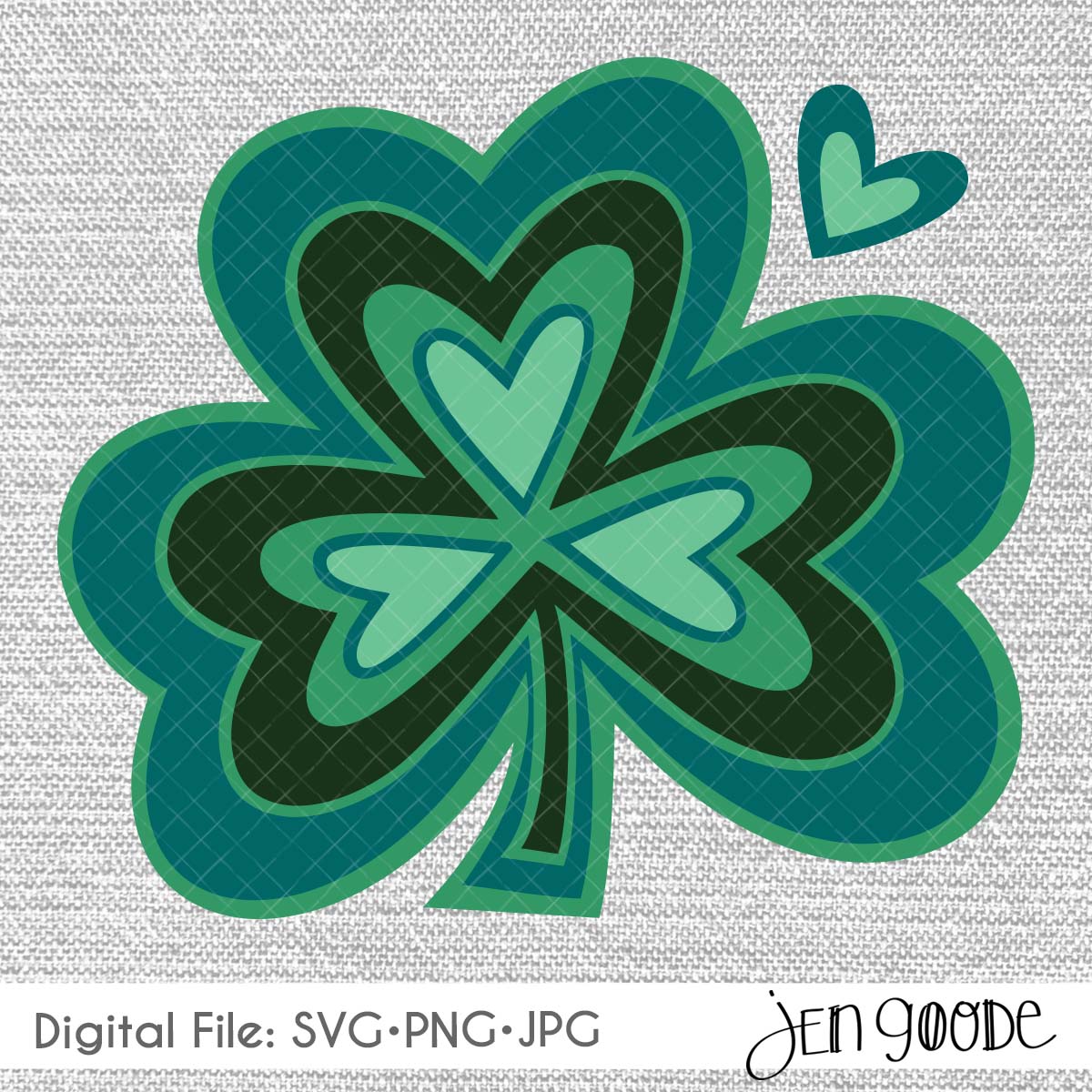 Multi-layered Shamrock SVG – Jen Goode Shop