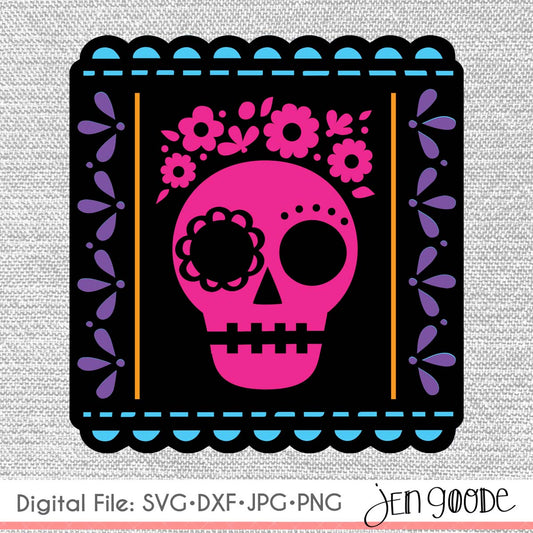 Sugar Skull Banner